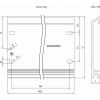 6ES7390-1AE80-0AA0 - Профильная рейка -  Simatic s7-300, профильная шина s7-300 длиной 480mm.