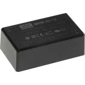 MPM-45-24 Блок питания AC-DC на печатную плату выход 45Вт 24В/1