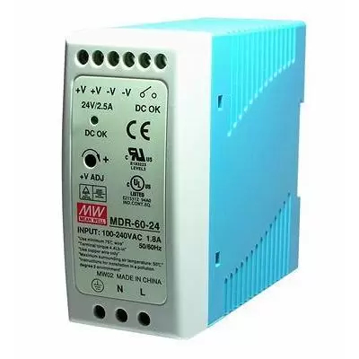 MDR-60-24 Блок питания AC-DC на DIN-рейку 60Вт