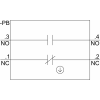 3SU1400-1AA10-1FA0 - Modules -  Контактный модуль с 1но+1нз контактами, винтовые клемм