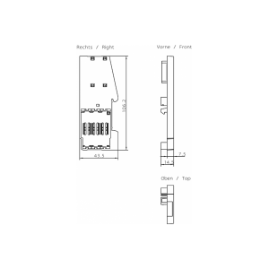 6ES7193-4JA00-0AA0 -  - Simatic dp, et 200s: запасной терминальный элемент внут