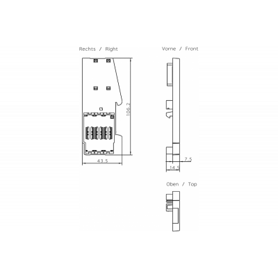 6ES7193-4JA00-0AA0 -  - Simatic dp, et 200s: запасной терминальный элемент внут
