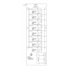 6EP4438-7FB00-3DX0 - Selectivity module - Sitop, 8-канальный модуль селективности с переключающей