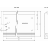 6ES7390-1AF30-0AA0 - Профильная рейка - Simatic s7-300, профильная шина s7-300 длиной 530mm