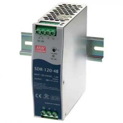 SDR-120-48 Блок питания AC-DC на DIN-рейку 120Вт