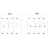 3RH2911-1HA22 - Блоки вспомогательных контактов - Модуль блок-контактов, 2но+2нз: 1нз, 1нз, 1но, 1но, д.