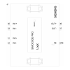 3UF7400-1AA00-0 - Система защиты и управления электродвигателем SIMOCODE pro - Модуль аналоговых сигналов, 2 входа / 1 выход для анало