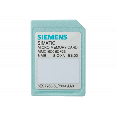 6ES7953-8LL31-0AA0 -  - Simatic s7, микрокарта памяти mmc для s7-300/c7/et 200,