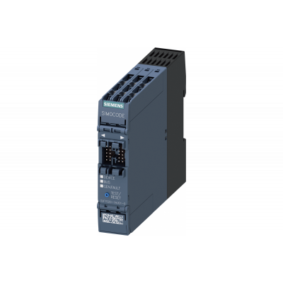 3UF7020-1AU01-0 - Система защиты и управления электродвигателем SIMOCODE pro -  Базовый модуль simocode pro s profibus dp интерфейс 1,