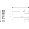 3UF7310-1AB00-0 - Система защиты и управления электродвигателем SIMOCODE pro - Модуль дискретных сигналов, 4 входа / 2 релейных выхода